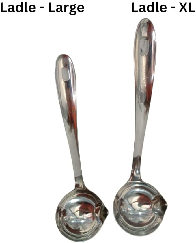 Oil Separating Stainless Steel Soup Ladle/Grease Trap Long Spoon/Fat Separator Serving Spoon/Healthy Lifestyle/Kitchen Accessory