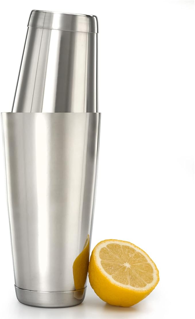 Barfly Soho Cocktail Shaker Tin Set (18 oz and 28 oz), Stainless,M37152