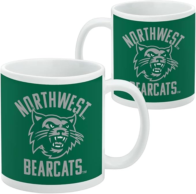 NW Missouri Sate Bearcats Ceramic Coffee Mug, Novelty Gift Mugs for Coffee, Tea and Hot Drinks, 11oz, White