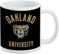 Oakland Golden Grizzlies Ceramic Coffee Mug, Novelty Gift Mugs for Coffee, Tea and Hot Drinks, 11oz, White
