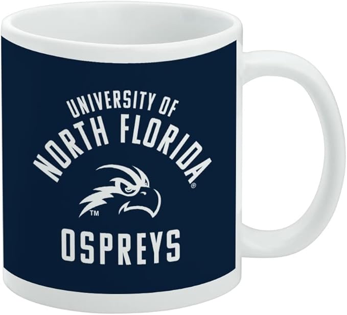 North Florida Osprey Ceramic Coffee Mug, Novelty Gift Mugs for Coffee, Tea and Hot Drinks, 11oz, White