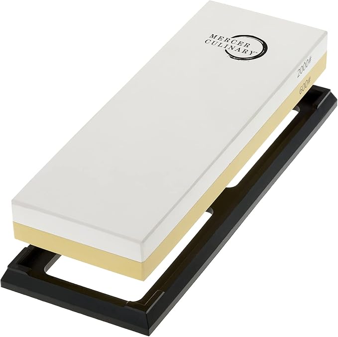 Mercer Culinary Premium Sharpening Stone 600/2000 Grit