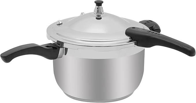 8L Pressure Cooker,80Kpa High Pressure Stovetop Cooker, 11inch 304 Stainless Steel Pressure Stewing Pot with Handle for Commercial & Home Use (8L/8.45 Qt)