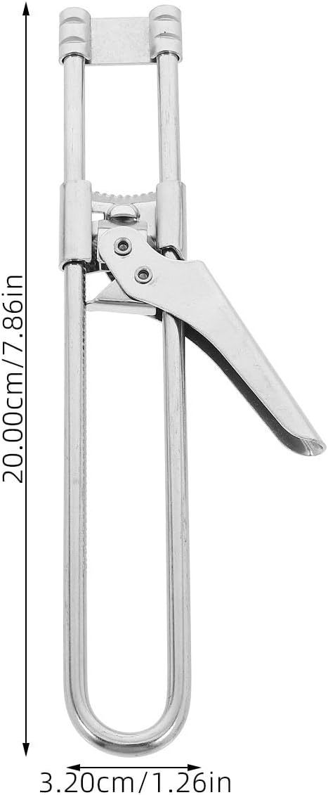 KESYOO Adjustable Stainless Steel Jar Opener Tool for Comfortable to Hold Manual Can and Bottle Lid Remover for Kitchen Use