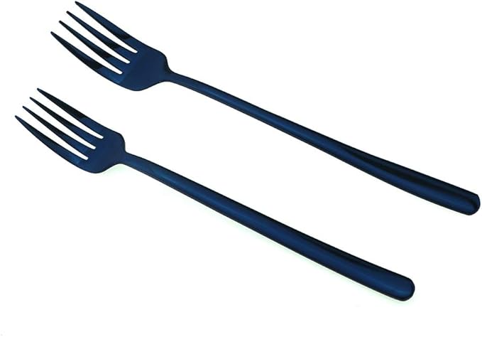 JASHII Mirror Polished Blue 30-Piece SUS304 Stainless Steel Flatware Set,Silverware Set Dinner Knife Fork Spoon Dessert Fork Salad Spoon Service for 6