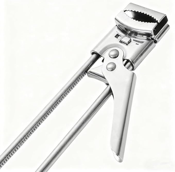 Adjustable Stainless Steel Jar Opener for Weak Hands, Easy Grip Lid Gripper and Bottle Can Opener, Multifunctional Manual Tool for Seniors Kitchen Use (2pcs)