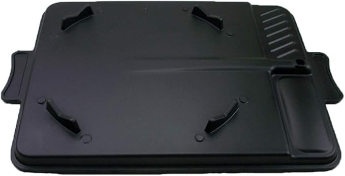 Korean-Style Non-Stick Smokeless Rectangular Grill Pan Baking Tray Barbecue Plate for Indoor Outdoor BBQ