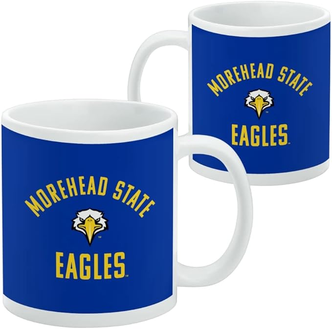 Morehead State Eagle Ceramic Coffee Mug, Novelty Gift Mugs for Coffee, Tea and Hot Drinks, 11oz, White
