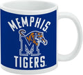 Memphis Tigers Ceramic Coffee Mug, Novelty Gift Mugs for Coffee, Tea and Hot Drinks, 11oz, White