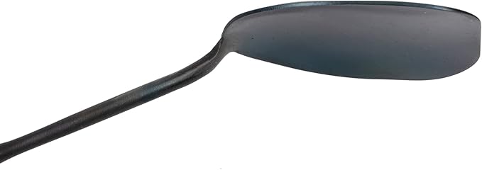 ZhenSanHuan Chinese Traditional HandMade Iron Spatula & Ladle Wok Tool Set,Long wok utensils (Ladle and Spatula Set, 32CM/12.6'')