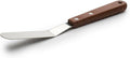 Fox Run Offset Icing Spatula, 4.25-Inch Stainless Steel Blade, Wood Handle, Metallic
