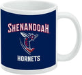 Shenandoah University Hornets Logo Ceramic Coffee Mug, Novelty Gift Mugs for Coffee, Tea and Hot Drinks, 11oz, White