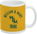 College of William & Mary Tribe Ceramic Coffee Mug, Novelty Gift Mugs for Coffee, Tea and Hot Drinks, 11oz, White