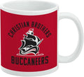 Christian Brothers University Buccaneers Logo Ceramic Coffee Mug, Novelty Gift Mugs for Coffee, Tea and Hot Drinks, 11oz, White
