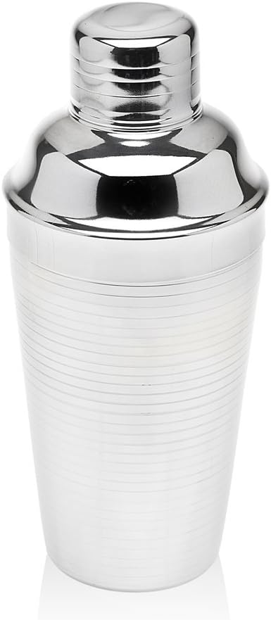 Godinger Silver Art Crest 600 ml Cocktail Alcohol Mixer Drink Shaker