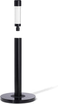 Curio Home Goods Obscura Paper Towel Holder plus Spray Bottle, Stainless Steel, Black