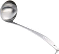 Tenta Kitchen 3oz/85ml Stainless Steel Small Soup Ladle Spoon Stainless Steel,11.5"x 3.6" – One-piece Professional Ladle With Hook And Hole For Convenient Hanging
