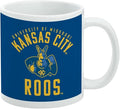 University of Missouri - Kansas City Kangaroos Logo Ceramic Coffee Mug, Novelty Gift Mugs for Coffee, Tea and Hot Drinks, 11oz, White