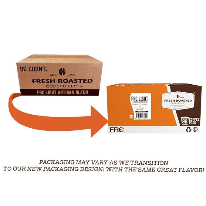 Fresh Roasted Coffee, Organic Mold & Mycotoxin 3rd Party Tested Variety Pack | USDA Organic, Kosher | K-Cup Compatible, 96 Pods