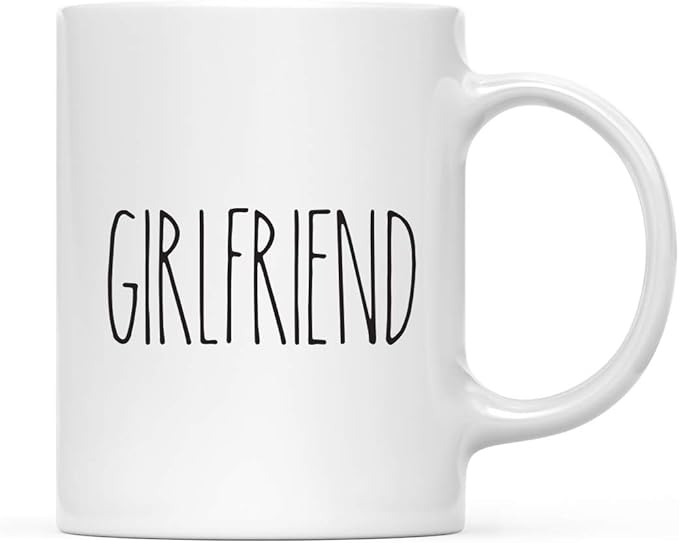 Andaz Press Simple Rustic Farmhouse Kitchen Decor 11oz. Ceramic Coffee Tea Mug Gift, Girlfriend, 1-Pack, Birthday Christmas Gift Ideas for Family, Friends