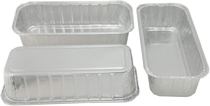 Firsgrill (18-Pack) Compatible for Weber Model 6498 & 6417 drip pan Liner Aluminum BBQ 11" L*5" W*2.5" D Drip Pans Grill Grease Trays Foil Pan Smoke Fire and Summit Grills