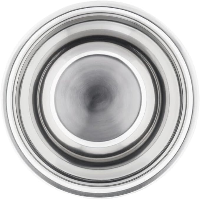 Betolla 3 Quart Stainless Steel Mixing Bowl – Medium Weight Flat Base Prep Bowl with Polished Mirror Finish for Baking, Cooking & Food Prep