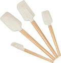Silicone Spatula Set, 4 Piece Food Grade Rubber Spatula, Spoon, Jar Spatula, Heat Resistant Up To 428°F, Suitable For Cooking, Baking, And Mixing Frosting.