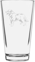 Karst Shepherd Custom Personalized Dog Themed Etched All Purpose 16oz Pint Glass