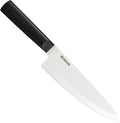Kyocera INNOVATIONwhite 7" Ceramic Chefs Knife - White Z212 Blade with Non-Slip Black Handle