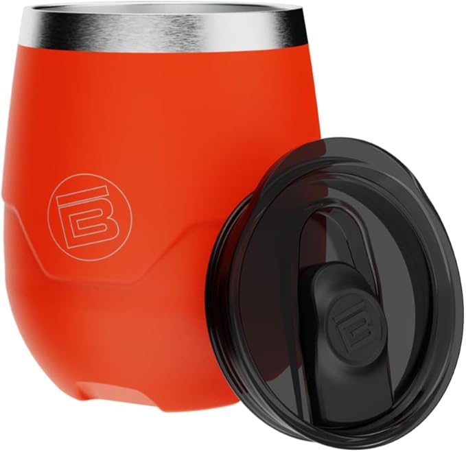 BOTE MagnePod Drinkware MAGNETumbler Stemless Wine Tumbler with Lid Drink Cooler 12 oz Size Keeps Wine Beer Soda Water Cold Insulated attach to Compatible SUPs Kayaks Floats Multiple Colors