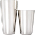 Barfly Superfly Tin Set Cocktail Shaker, (18 oz and 28 oz), Heavyweight Stainless, (M37161)