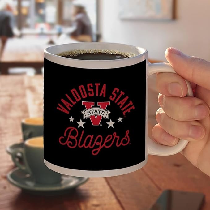 Valdosta Blazers Ceramic Coffee Mug, Novelty Gift Mugs for Coffee, Tea and Hot Drinks, 11oz, White