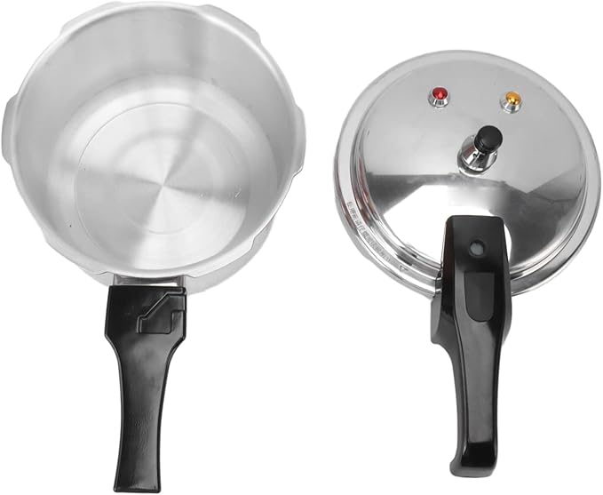 3L Stainless Steel Pressure Cooker, Exquisite Workmanship Stainless Steel Pressure Cooker Cooking Various Foods Food Grade for Induction Cooker