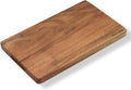 Vesta Homes Single Block Wooden Chopping/Cutting Board for Kitchen Vegetables, Fruits & Cheese | Natural Acacia Wood | Natural Color, 15 x 9 x 1 inches | Handcrafted in India