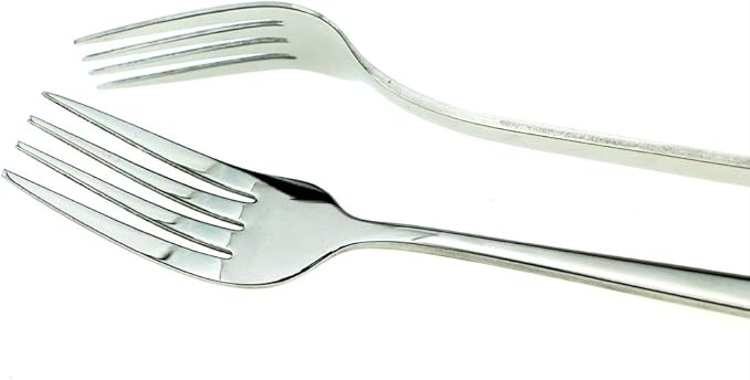 JASHII Mirror Polished Silver 30-Piece SUS304 Stainless Steel Flatware Set,Silverware Set Dinner Knife Fork Spoon Dessert Fork Salad Spoon Service for 6