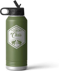 Wrestling Coach gifts, Tumbler, Coach tumbler, Wrestling gifts, Coach Beer glass, Coach gift, Coach gifts, Wrestling Coach (Wrestling Hexagon, Olive, 32oz Water Bottle)