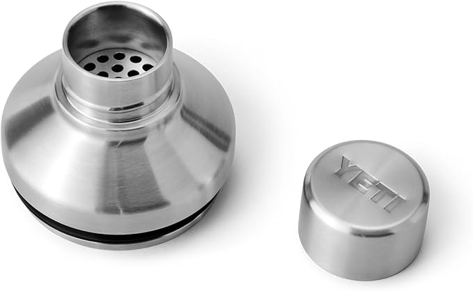 YETI Rambler 20 oz Cocktail Shaker, Stainless Steel, Vacuum Insulated, White