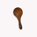 Wooden Rice Paddle Teak Rice Scoop Scratchless Protect Steamer Pot Rice & Potato Serving Scoop Wood Kitchen Rice Spoon for Rice Mashed Potatoes