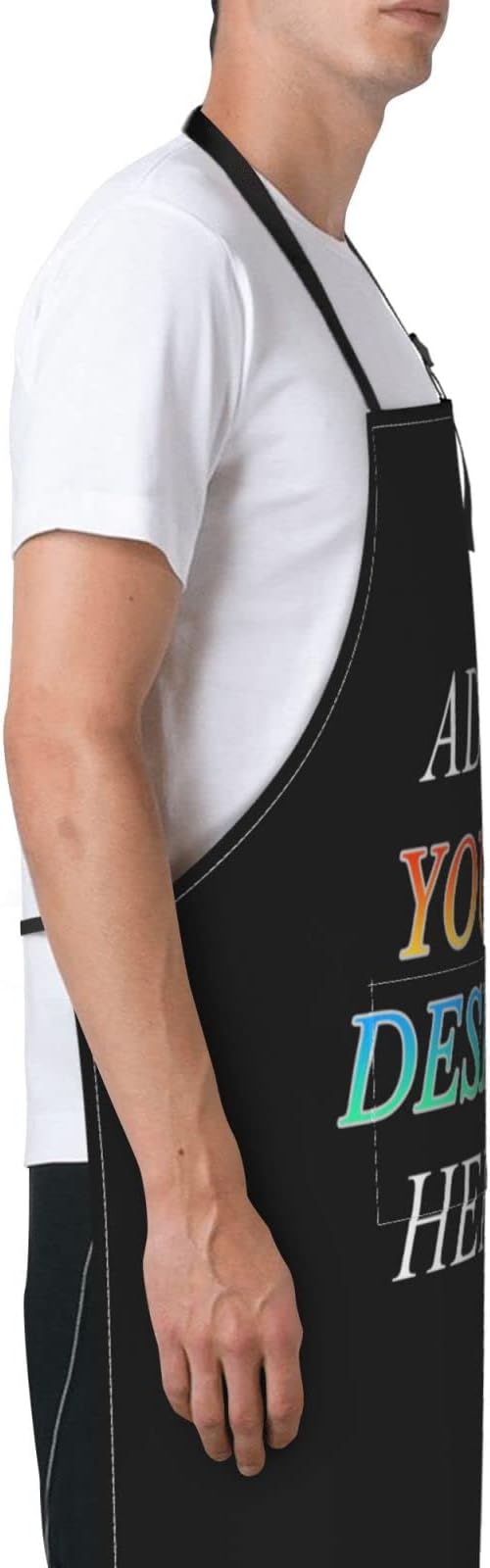 DADABULIU Apron Cooking With Pockets Adjustable Bib For Men Women Waterproof Chef Home Grilling BBQ Drawing