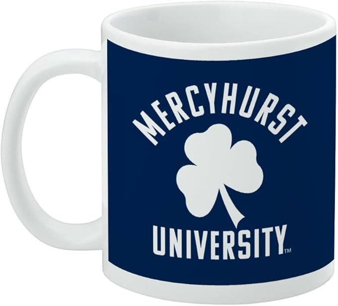 Mercyhurst University Bears Logo Ceramic Coffee Mug, Novelty Gift Mugs for Coffee, Tea and Hot Drinks, 11oz, White