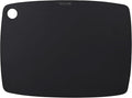 Wood Fiber Cutting Board for Kitchen - High Density, Non-Porous, BPA-Free, Reversible Chopping Board, Dishwasher Safe, Knife-Friendly Cutting Board for Meat, Bread, Fruit, 11.8" X 9.3", Black