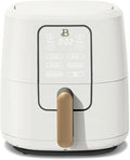 Beautiful 6-Quart Digital Air Fryer, TurboCrisp Technology, Touch-Activated Display, 1750W, 90–400°F, Dishwasher-Safe Basket