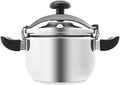 27 Quart Aluminum Pressure Cooker, Commercial Olla de Presion, Large Steamer Cooking Pot Pressure Canners with Safety Lock Valve & Pressure Limiting Valve (7.4Qt)