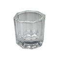 Smart Dappen Dish - Premium Glass Mixing Dish - Sold in 4 Packs - Multiple Color Options (Clear)