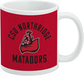 Cal State Northridge Matadors Ceramic Coffee Mug, Novelty Gift Mugs for Coffee, Tea and Hot Drinks, 11oz, White