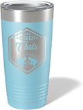 Wrestling Coach gifts, Tumbler, Coach tumbler, Wrestling gifts, Coach Beer glass, Coach gift, Wrestling Coach, Coach gifts, Wrestling Coach (Wrestling Hexagon, Sky Blue, 20oz Tumbler)