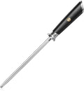 Cangshan ELBERT Series High-Carbon 8-Inch Honing Steel (Black)