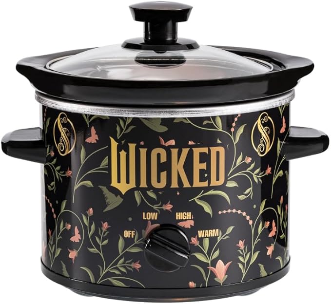 Uncanny Brands Wicked 2qt Slow Cooker - Small Kitchen Appliance