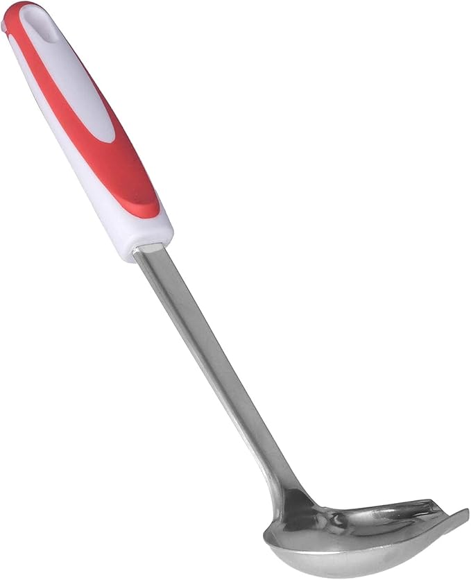 Stainless Steel Canning Ladle, Long Handled Ladle, Silver, 12.2 x 3.43 Inches, 1 Piece