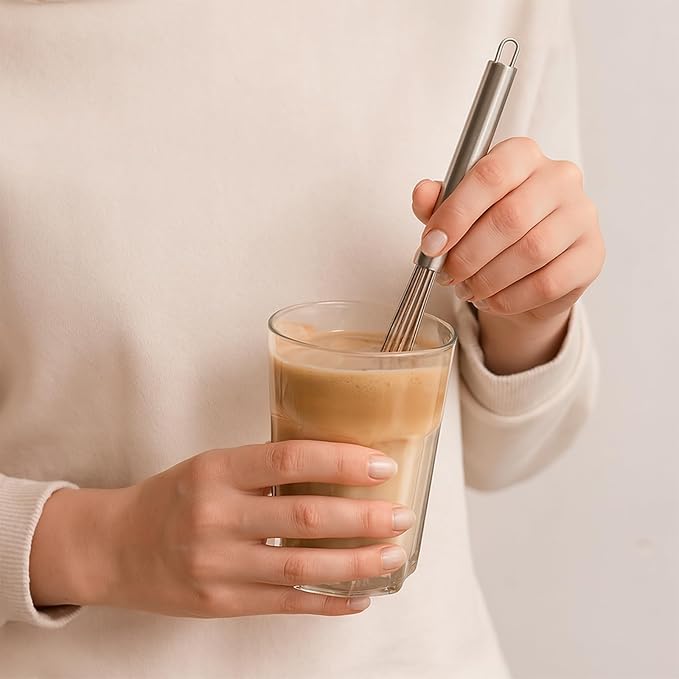 Stanless Steel Whisk (Professional Barista Tool Whisk)